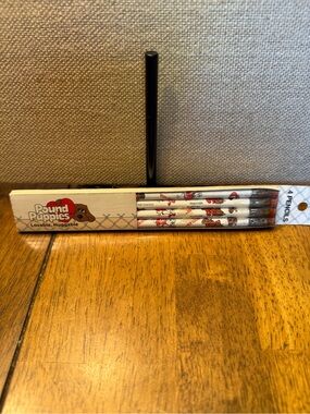 Tonka Pound Puppies White and Brown Decorative Pencils - Set of 4